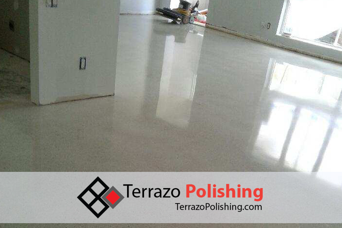 Terrazzo Tile Floor Restoration Process Fort Lauderdale