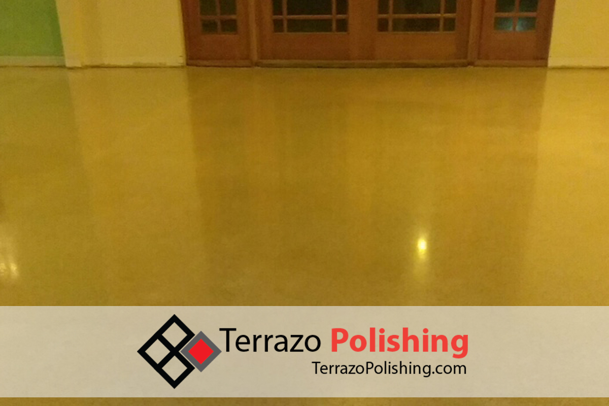 Terrazzo Floor Polished Service Broward