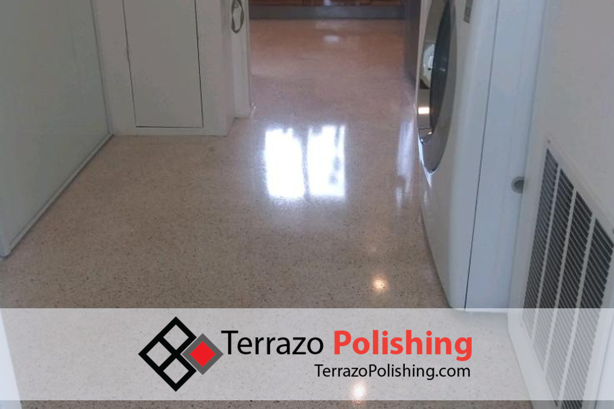 Terrazzo Floor Polished Process Broward