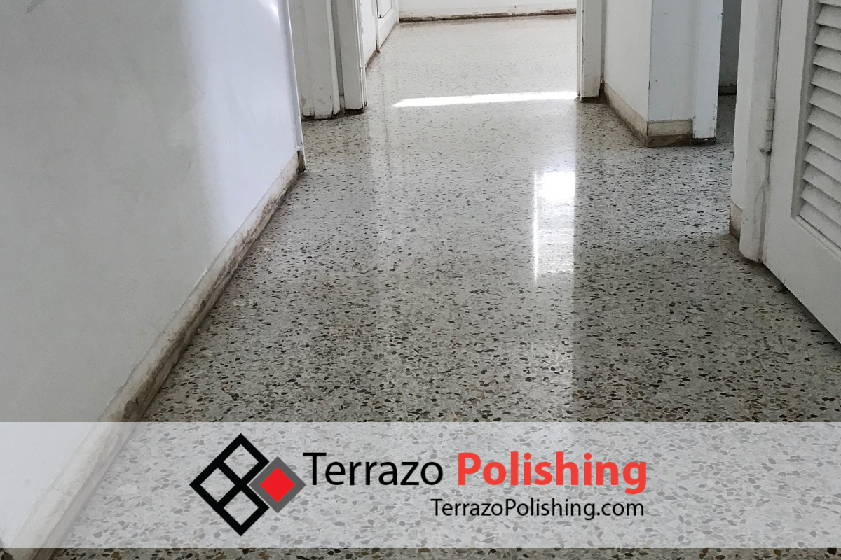 Terrazzo Floor Restored Service Fort Lauderdale