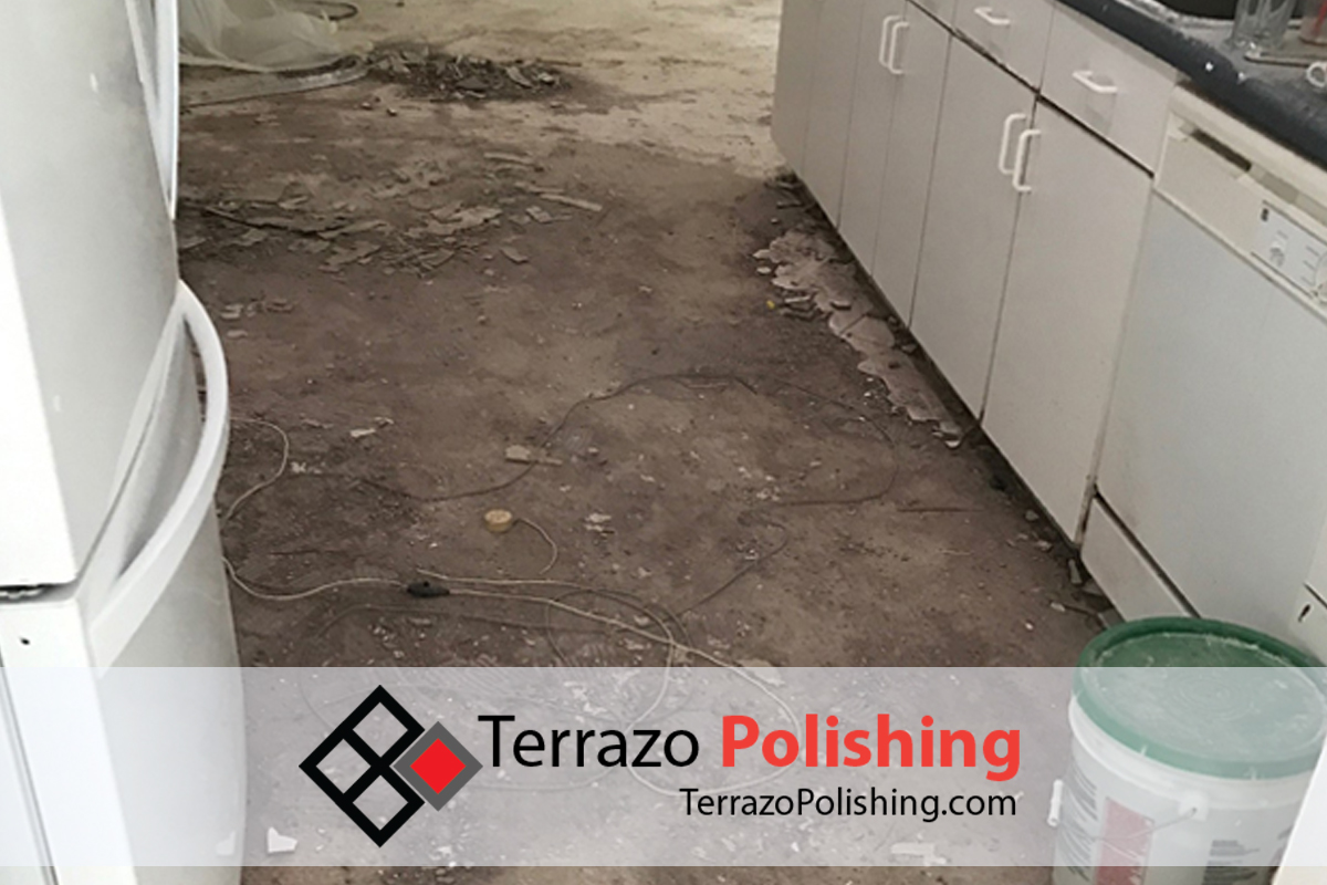 Terrazzo Floor Tile Removal Service Broward