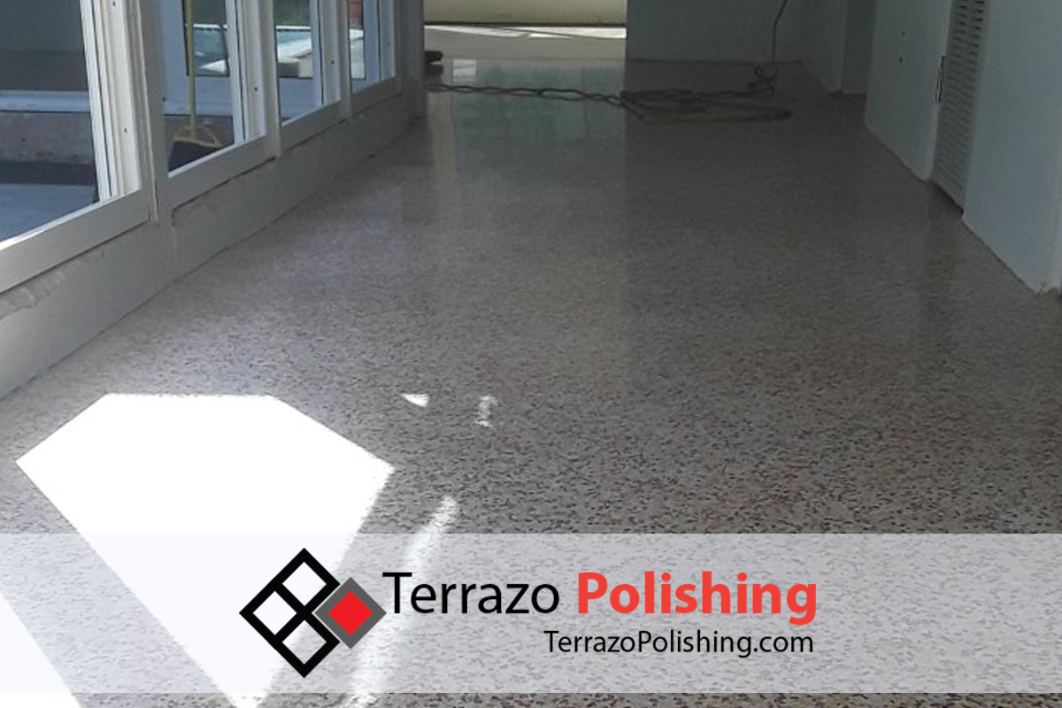 Terrazzo Flooring Clean Process Broward