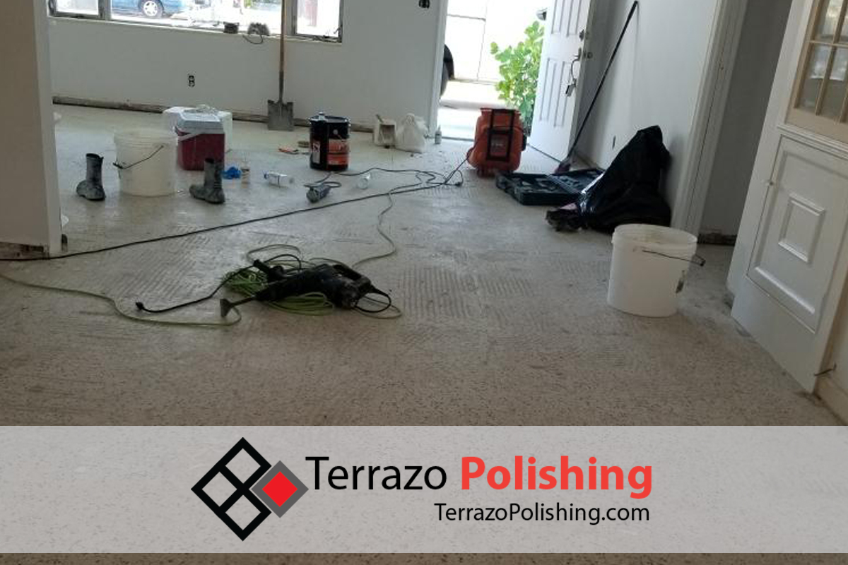 Clean Restore Terrazzo Floors Fort Lauderdale