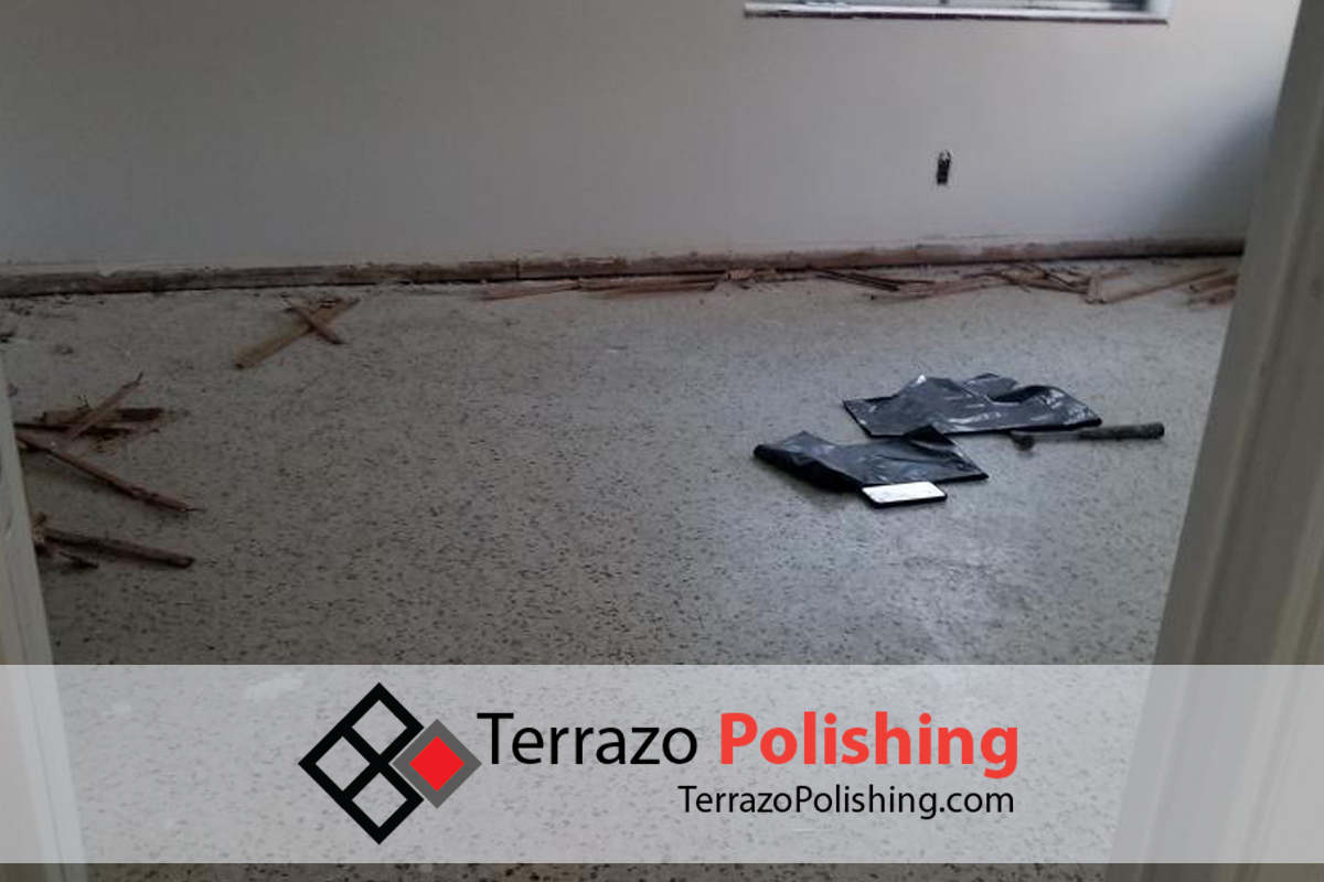 Terrazzo Floor Restored Service Fort Lauderdale