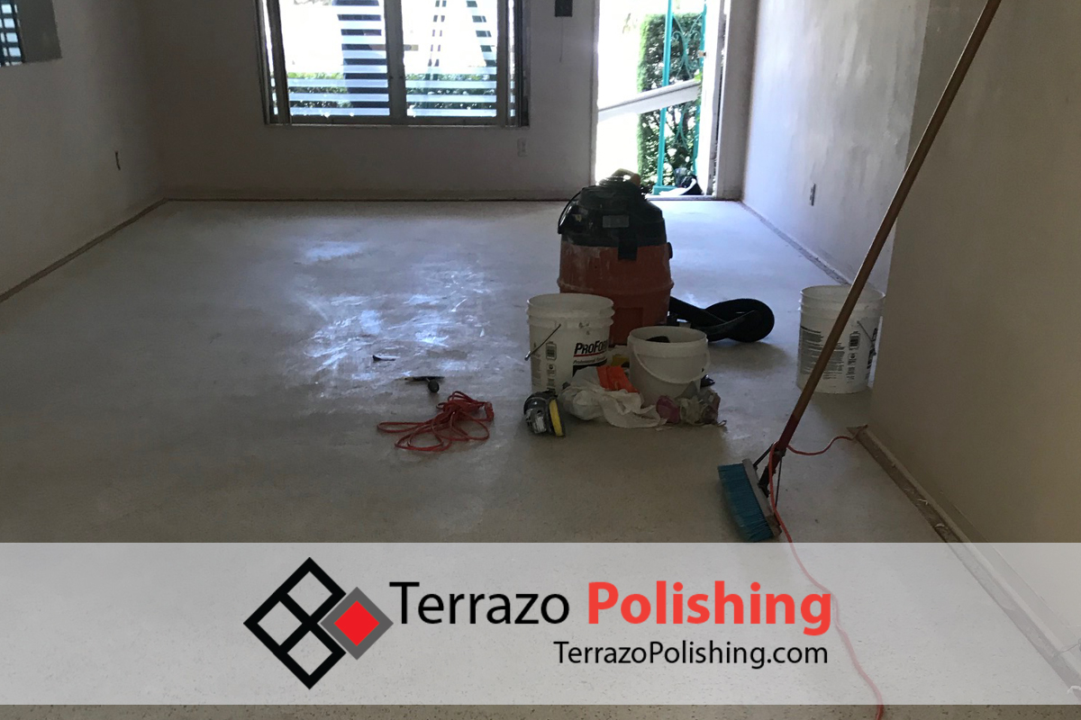 Terrazzo Polishing Process Fort Lauderdale